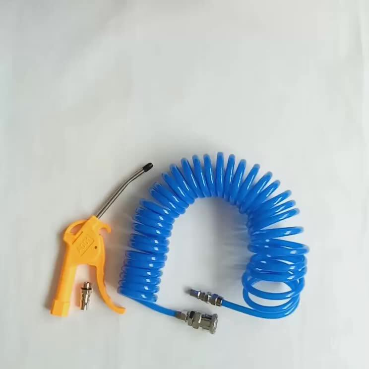 Pneumatic Spring Pu Air Hose 8*5 6m Air Brake Hose High Pressure Pe Spiral Trailer Air Brake