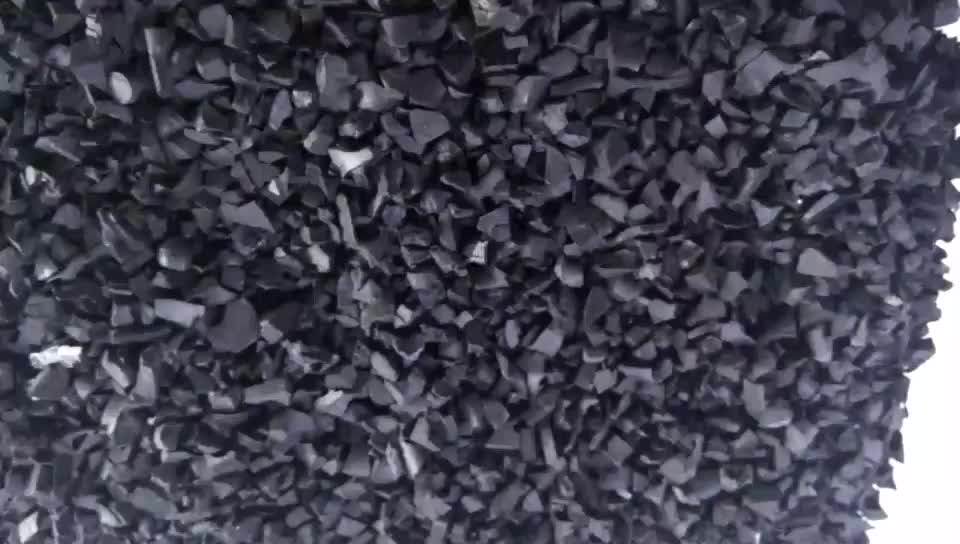 Black Recycled Sbr Rubber Granules For Infill Artificial Grass Buy