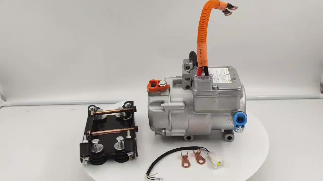 18cc A/c 12v 24v Electric Automotive Air Conditioning Compressor For ...