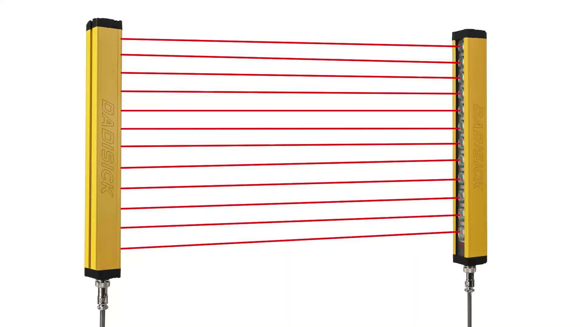 Safety Light Curtain Photocell Sensor Infrared Sensor Control Switch