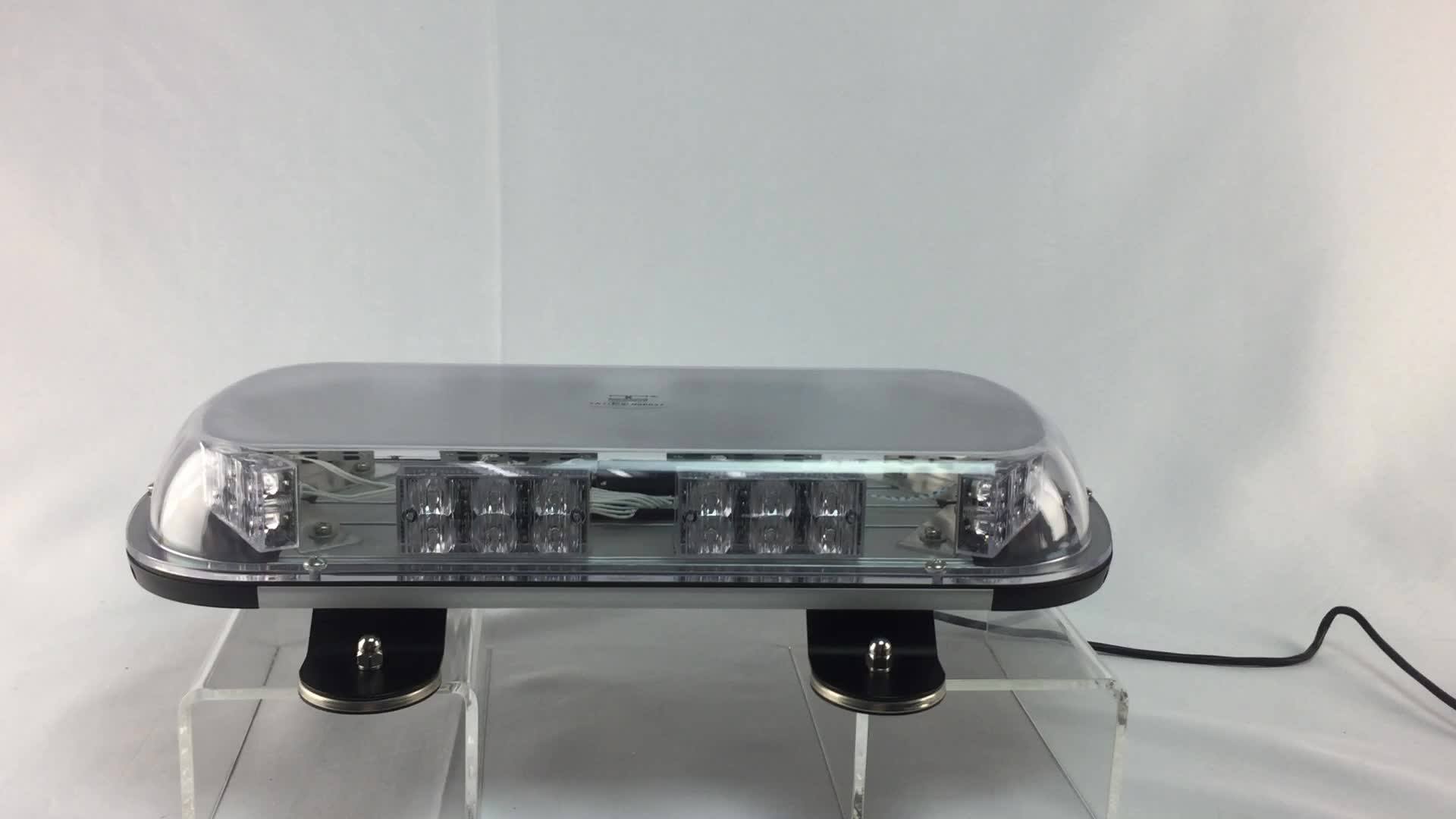 Auto Waterproof Low Profile Super Bright Amber Warning Mini Led