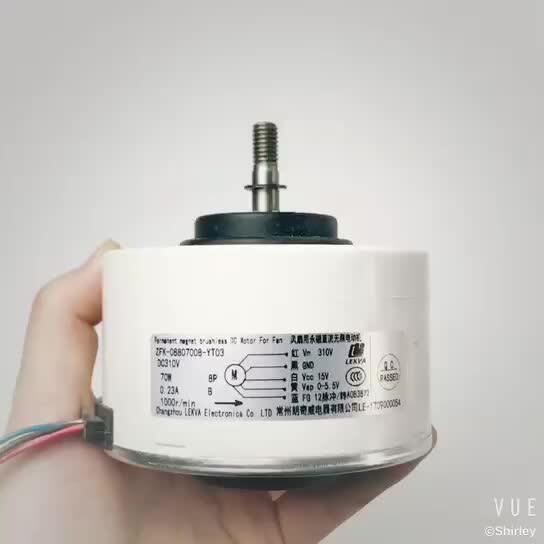 Dc Fan Motor Outdoor Unit Bldc Motor Resin Packed 60w Purifier Air