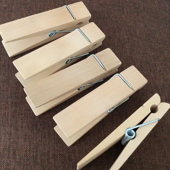 Large Wooden Peg 15cm Wood Clothes Storage Craft Gift Home Decoration