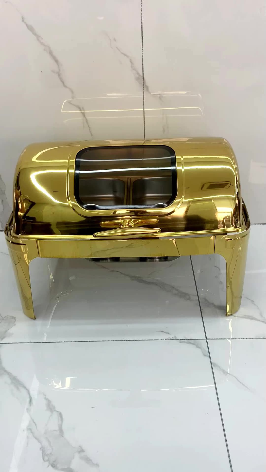 Luxury Buffet Chafing Dish In Dubai Stainless Steel Chef 9 Litre Food