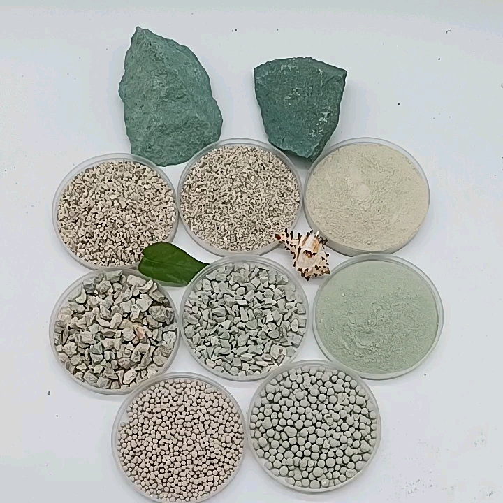 Clinoptilolite Zeolite For Seeding Fertilizer 12 Mm Natural Zeolite