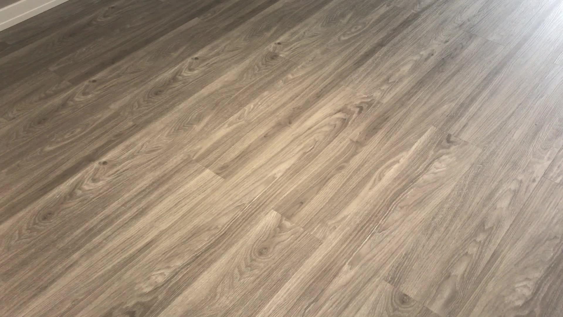 3.5mm5.5mm Oak Wood Texture Luxury Vinyl Plank Or Tile Loose Lay Glue