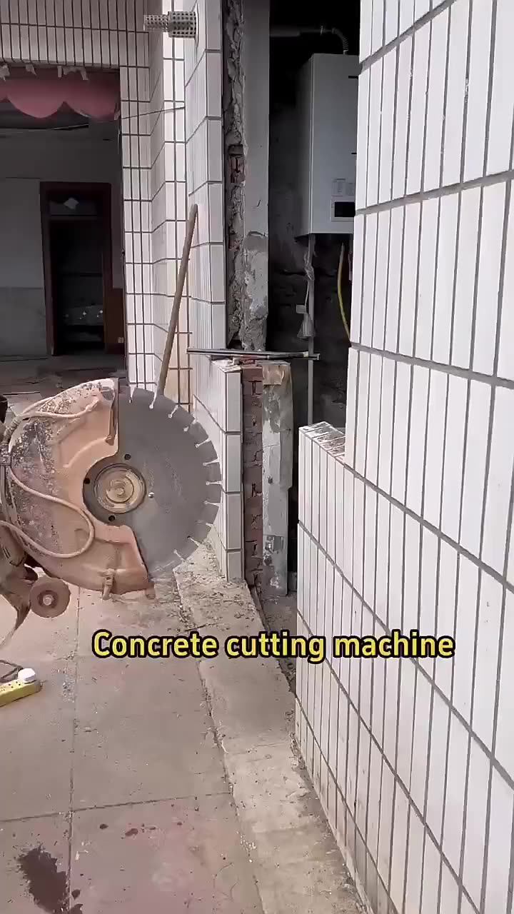 400mm Handheld Diamond Hand Saw Machine Wall Saw Concrete Cutter Wall