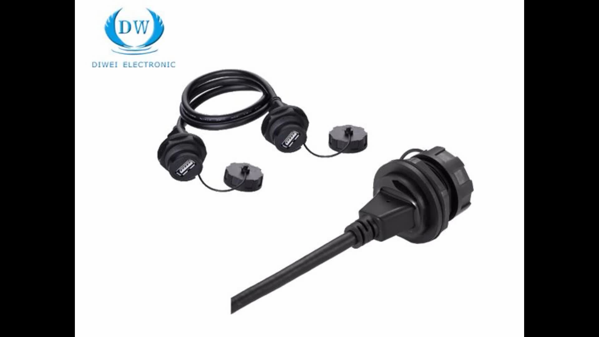 china waterproof 8 pin connector china waterproof 8 pin connector
