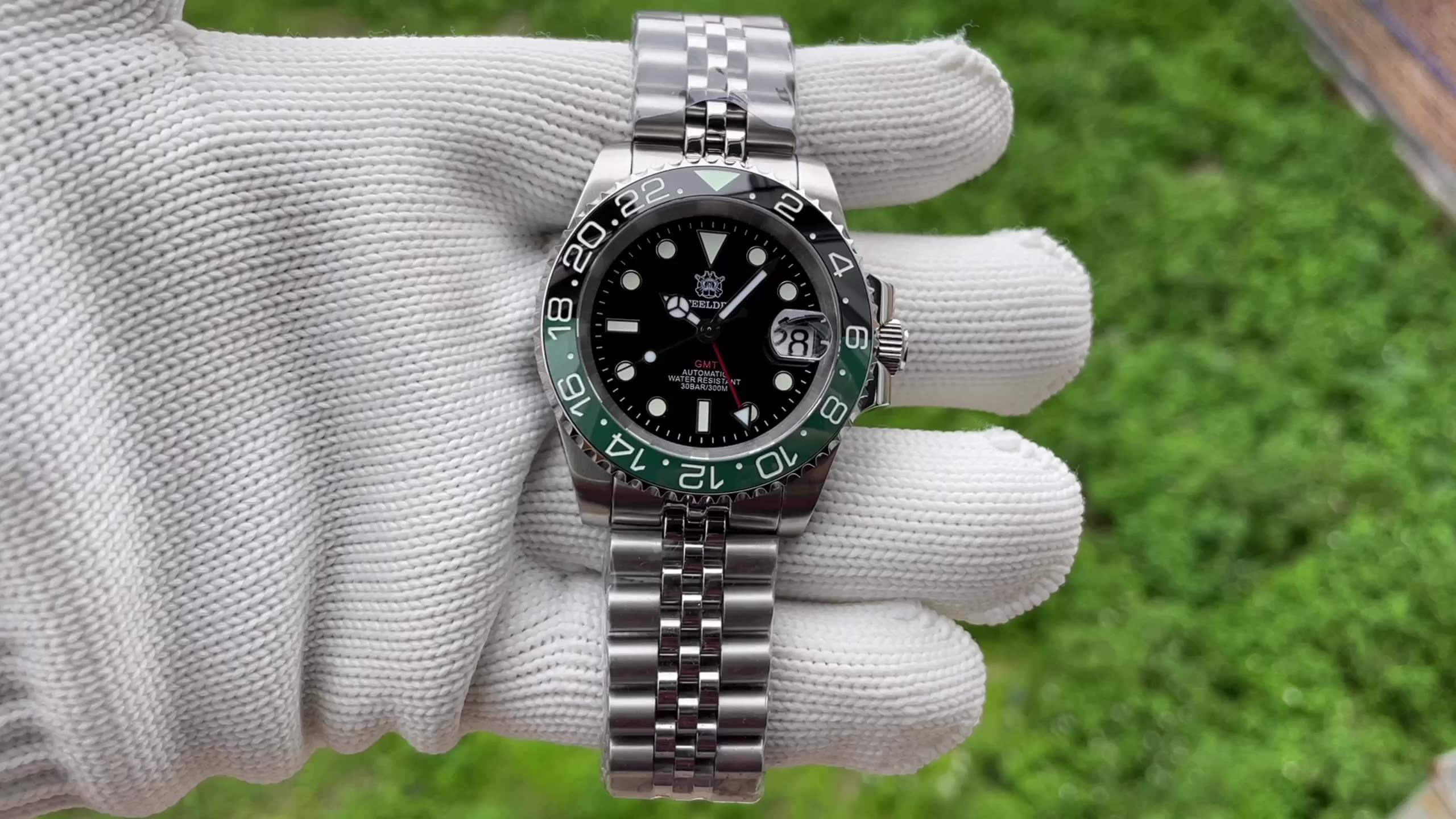 STEELDIVE SD1993 GMT NH34 Automatic 300M Waterproof Stainless