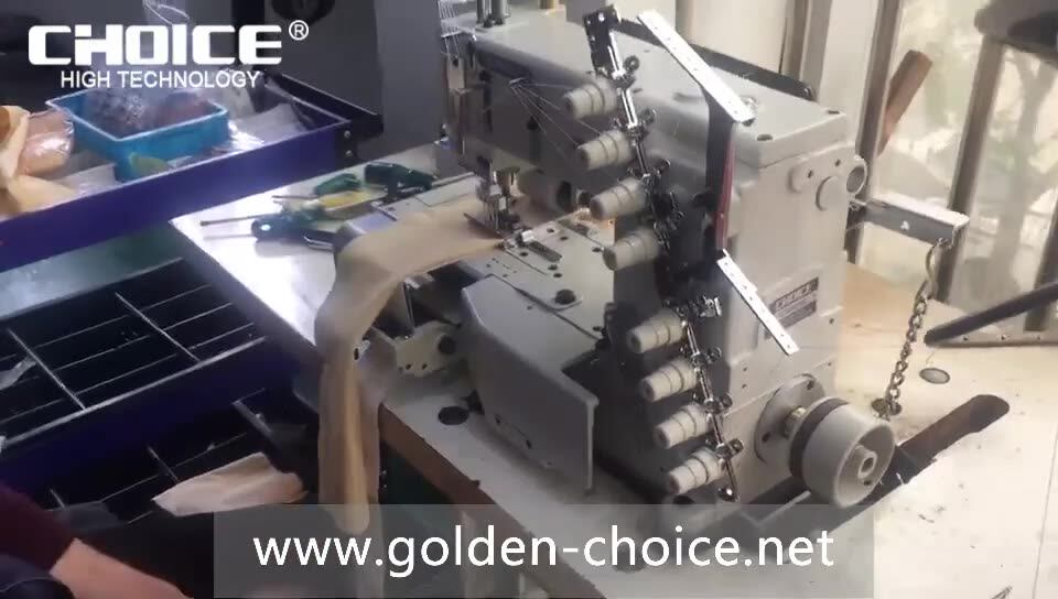 GC4404PMD 4 Needle Cylinder Bed Elastic Sewing Machine Feeding