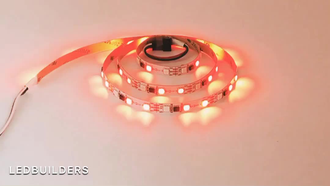 12v Ws2811 Red Individually Addressable Led Strip