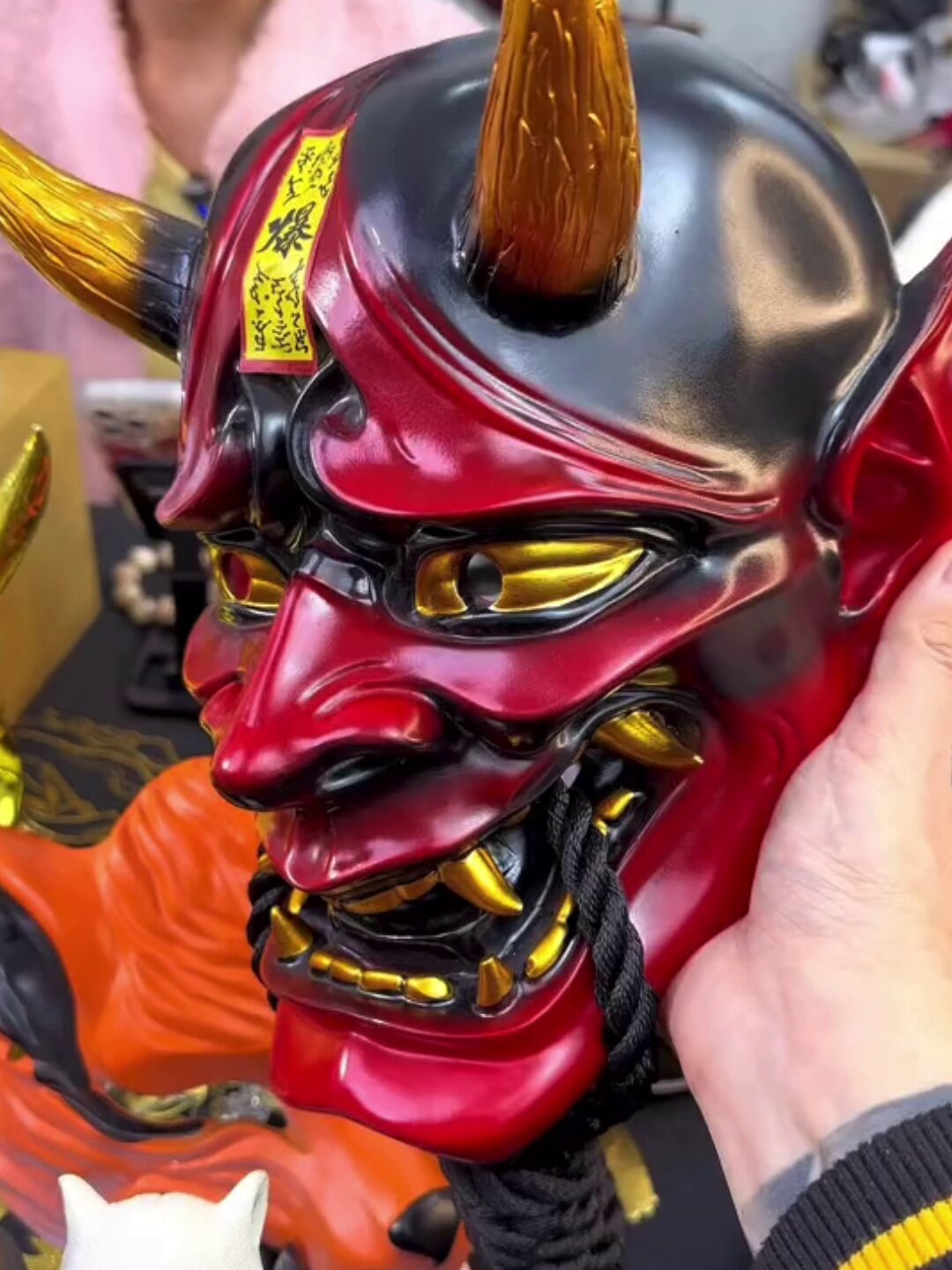 抖音爆款般若面具挂件大起底！动漫风cosplay神器竟藏这些隐藏用法？_面具_淘宝游戏网