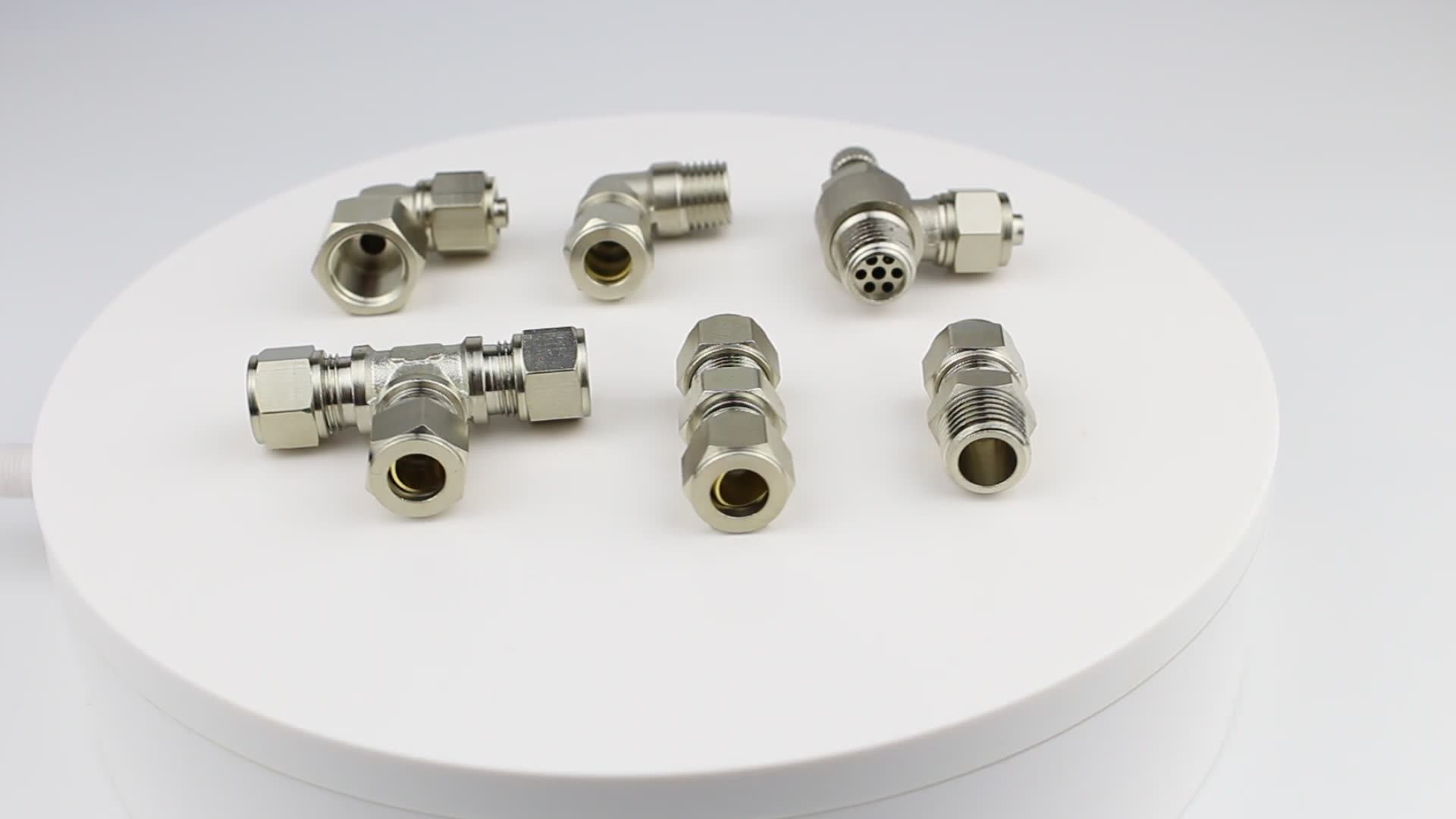 Pv 14mm 12mm Pipe Brass Air Fittings 2 Way Hose Joint 90 Degree Elbow