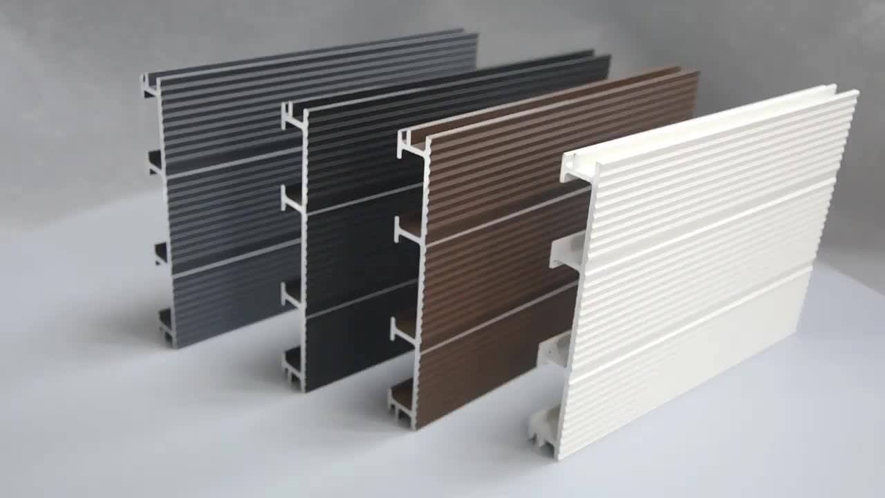 Nonslip Fireproof Durable Extruded Aluminum Alloy Decking Floor Panels