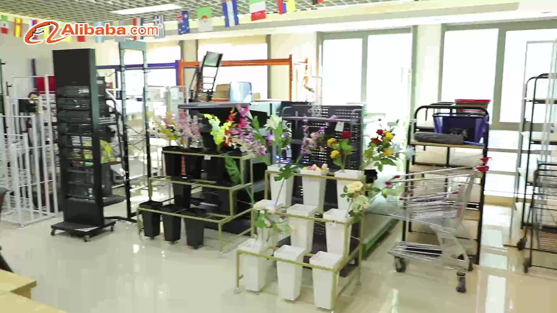 Auto Parts Retail Modern Metal Alloy Wheel Rim Display Stand Rack Car