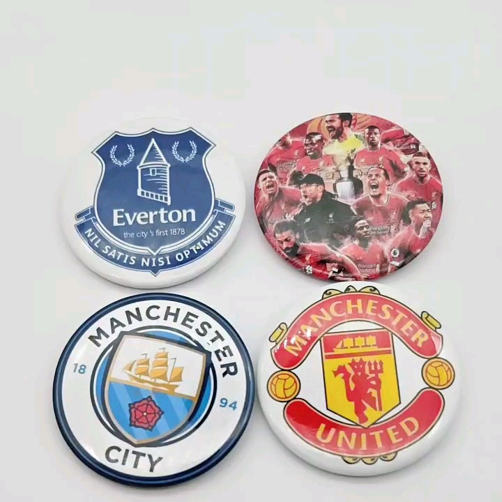 Customized League Champions Logo Football Club Commemorative Metal