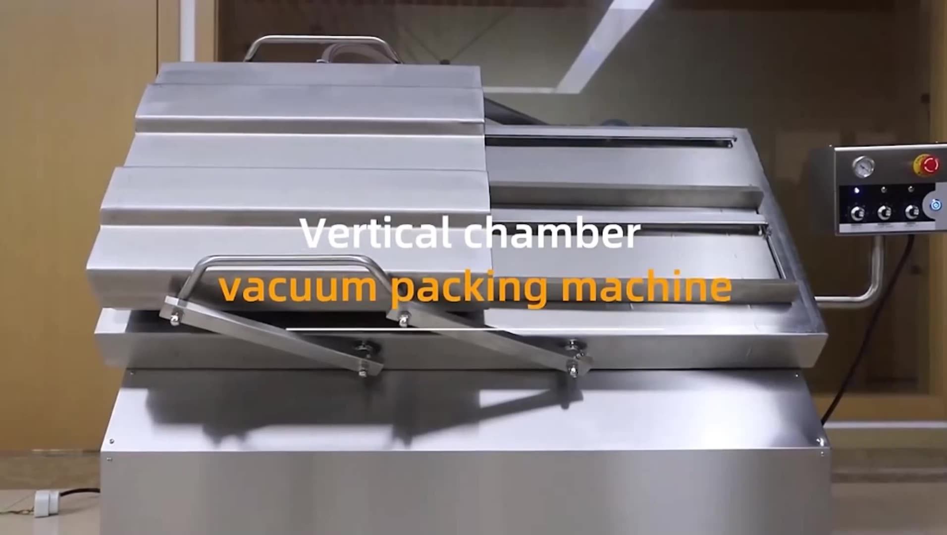 Dz500/600k Vertical Inclinable Vacuum Packing Machine Liquid Vacuum Sealer Machine Powder Flour