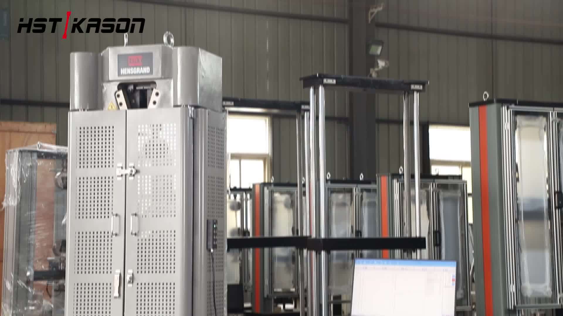 Waw1000d 1000kn Computer Control Electro Hydraulic Servo Hydraulic