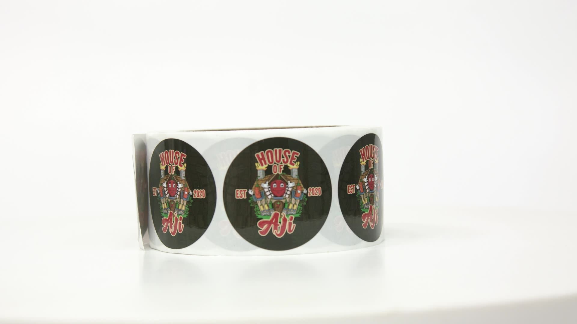 Best Price Custom Logo Vinyl Circle Stickers Adhesive Paper Round Labels Buy Custom Circle