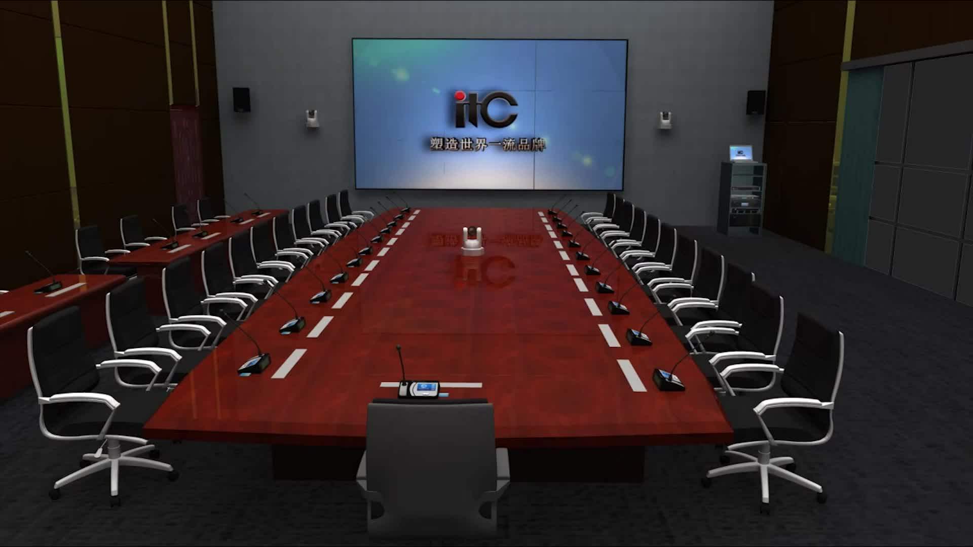 Best sell conference room microphone system Paperless audio Conference