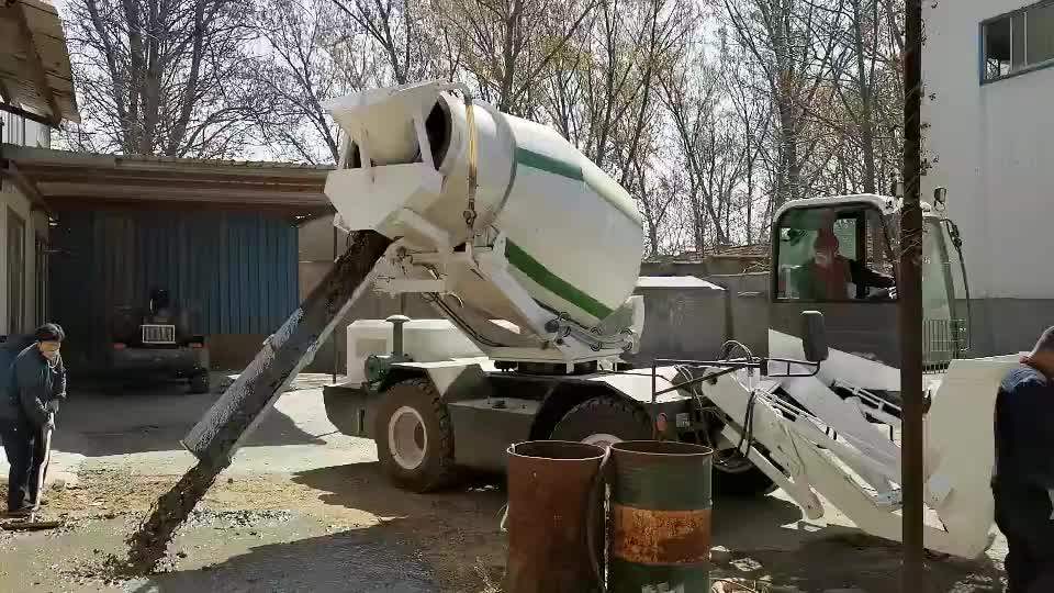 4.0m3 Automatic Self Loading Mobile Concrete Mixer Truck Buy