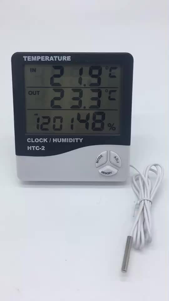 Htc2 Digital Barómetro Termómetro Higrómetro Temperatura Humedad