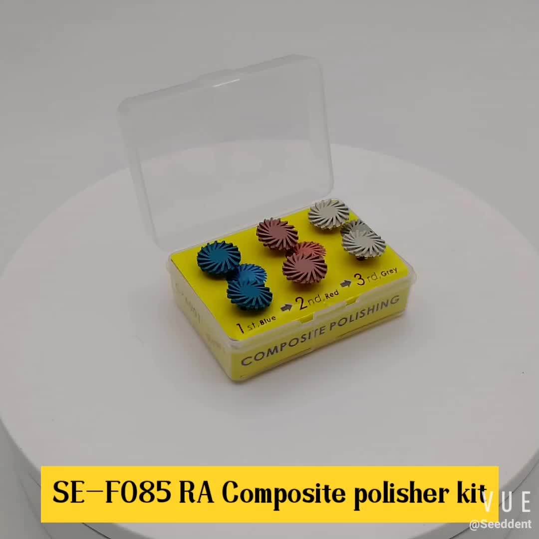 Dental Ra Composite Polisher Kit Wheel With Diamond Sand / Resin