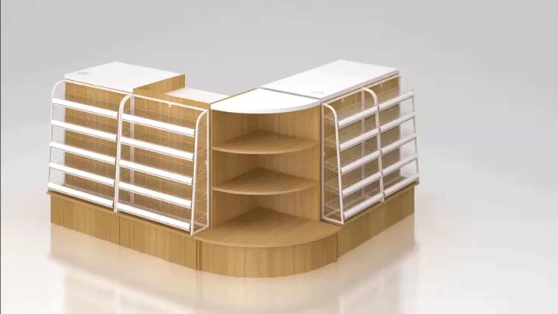 Retail Shop Equipment Convenience Store Checkout Counter Buy