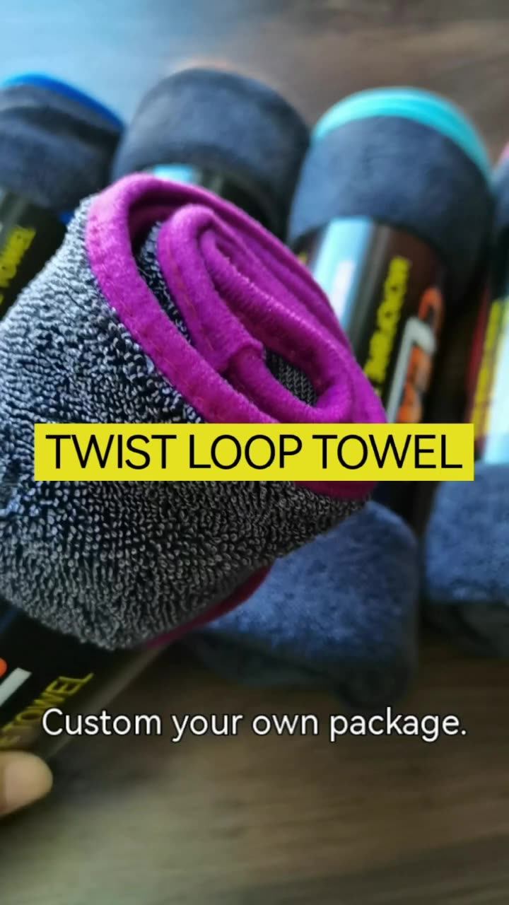 Twisted Car Wash Towels Car Detailing Microfiber Auto Detailing