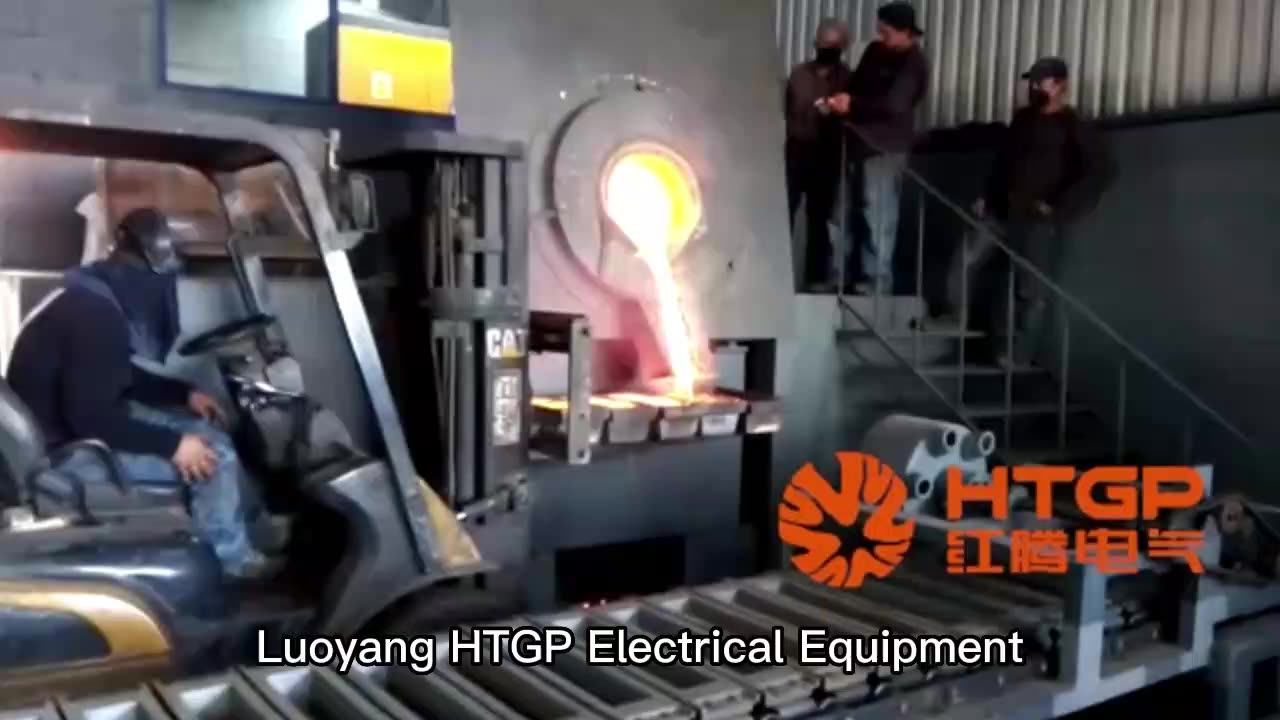 Htgp Hydraulic Tilting Industrial Machine Casting Brass Smelting Scrap