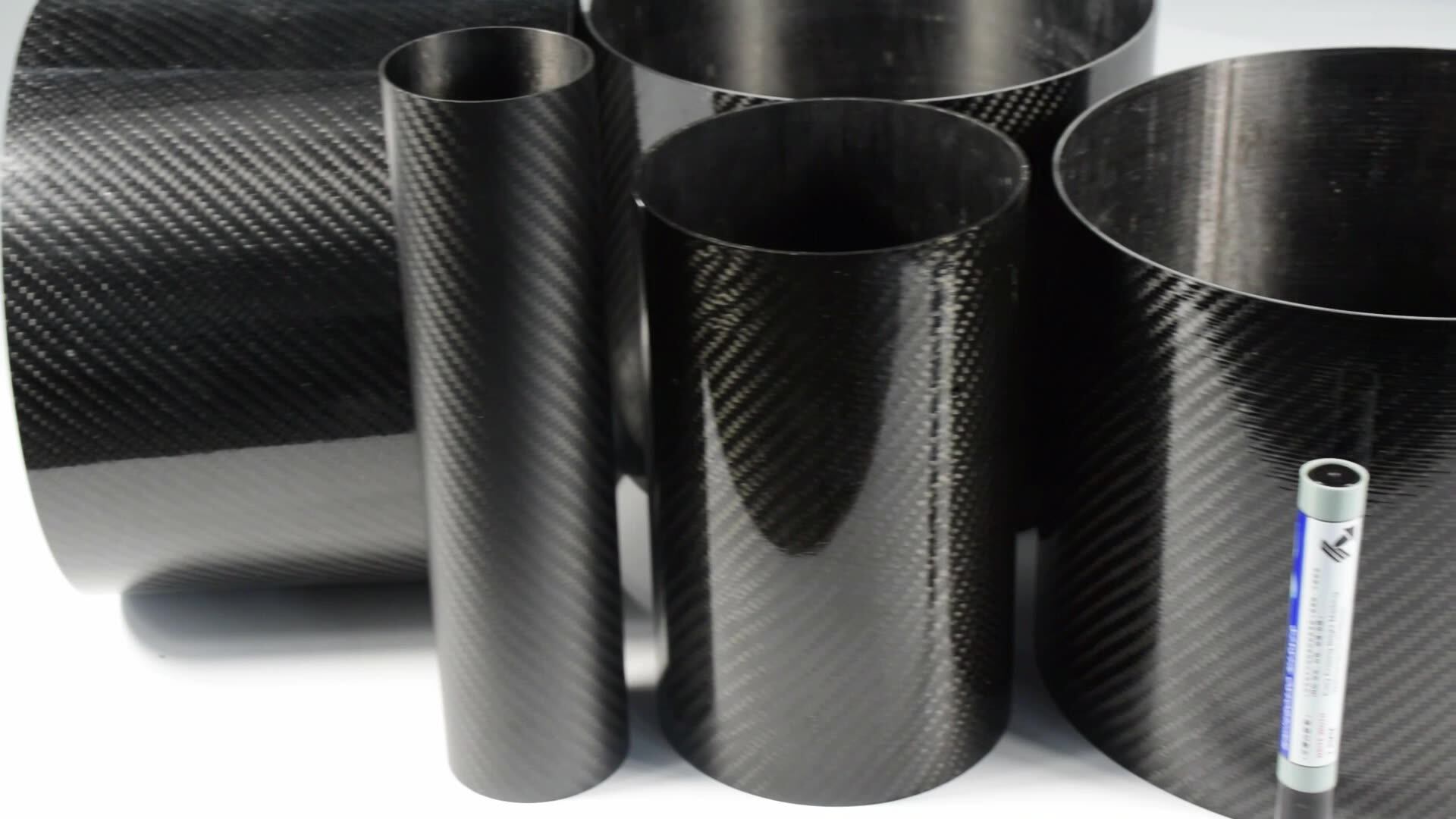 Carbon Fiber Heater Tube 2mm 1mm 0.5mm Thin Wall High Quality Buy