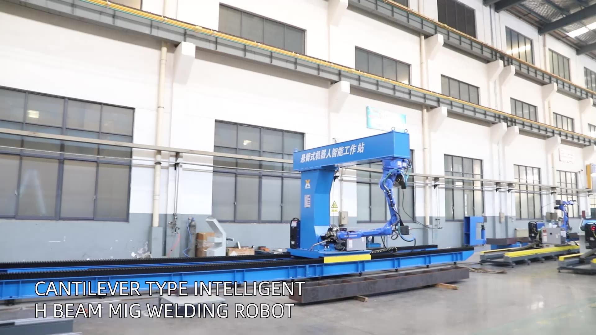 ロボット A.O Customized Track Length Steel Structures Cantilever Robotic