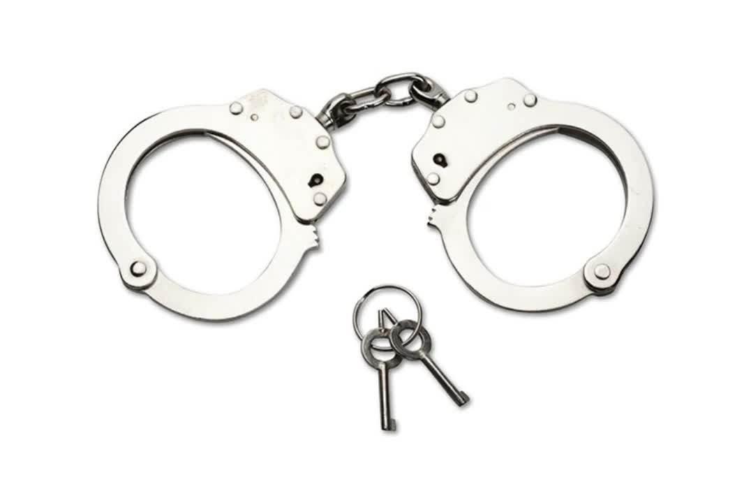 Nij Double Lock Carbon Steel Police Handcuffs Buy Nij Police Handcuff