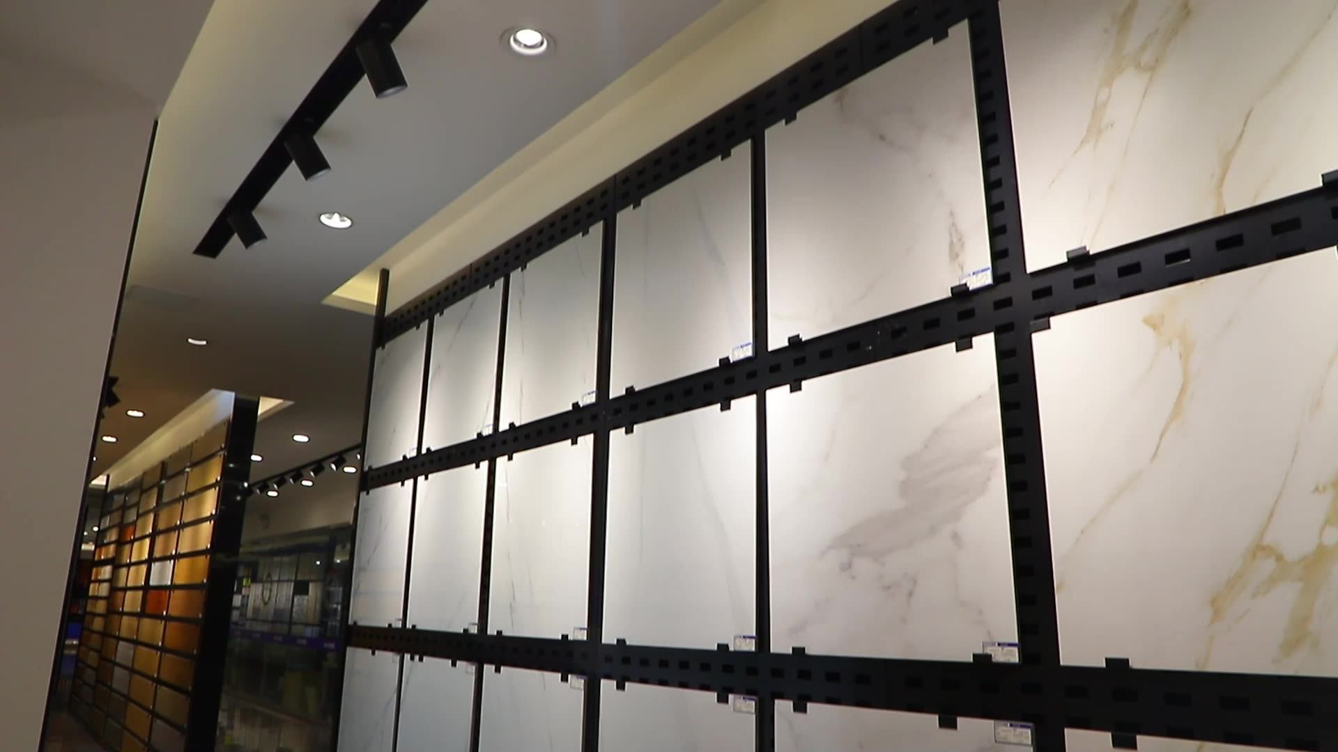 Spanish Calacatta Color Marble 60x60 Polished Ceramic Porcelain Tiles