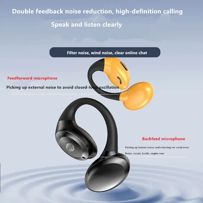 Наушники, клипсы для ушей, Bluetooth, бизнес-версия, (跨境贸易), оптовая