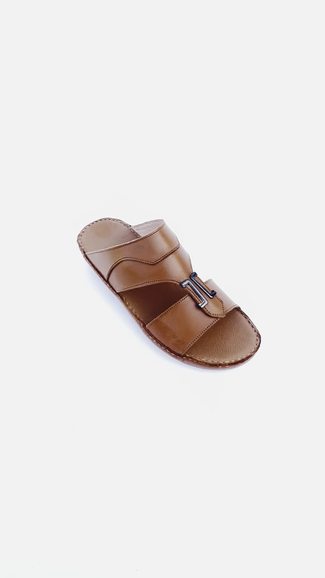 Mens Sandals Arabic Slippers Leather Sandals For Men ARABIC