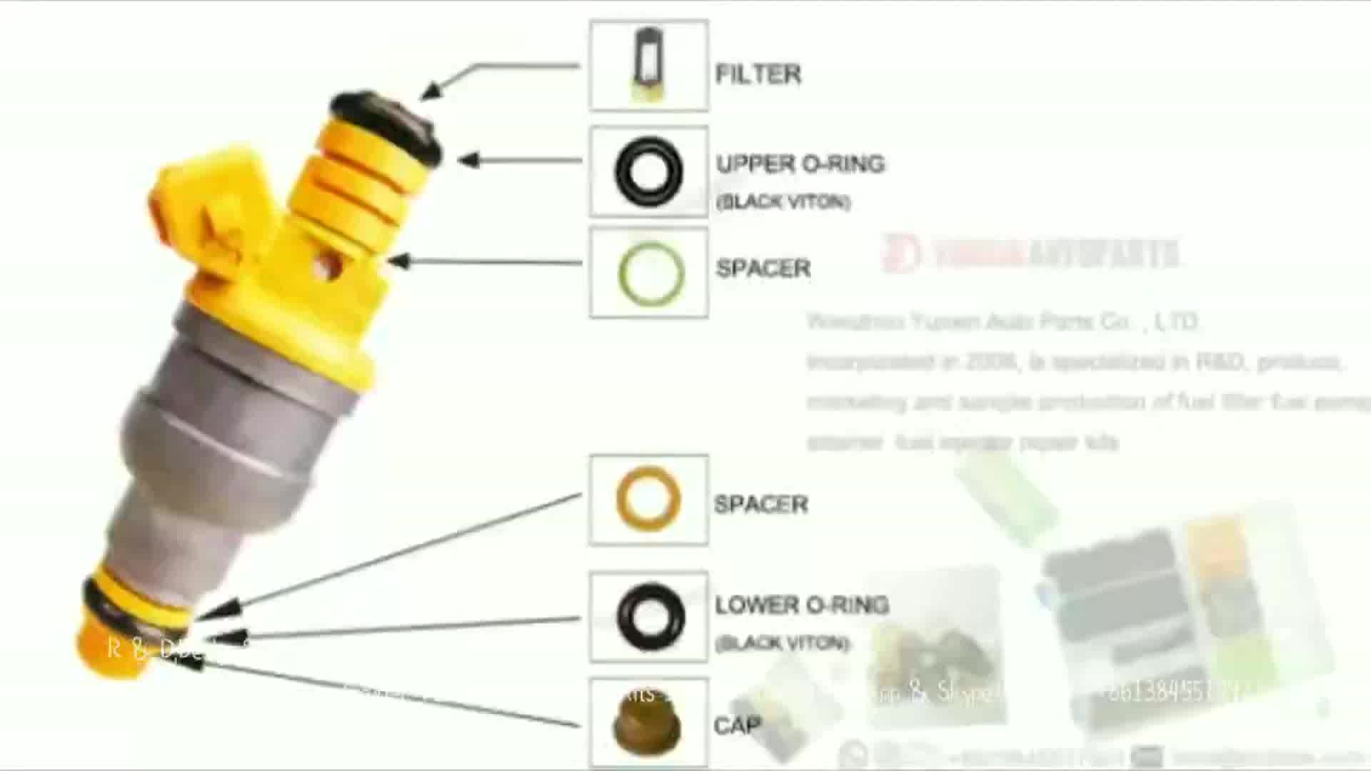 Xd11 Diesel Bosch Fuel Injector Pump Repair Kits,Diesel Fuel Injector