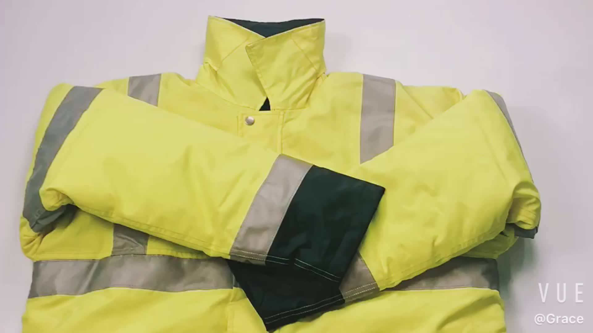 Men's Big & Tall High Visibility Class 3 Sweatshirt_ Clothing_safety