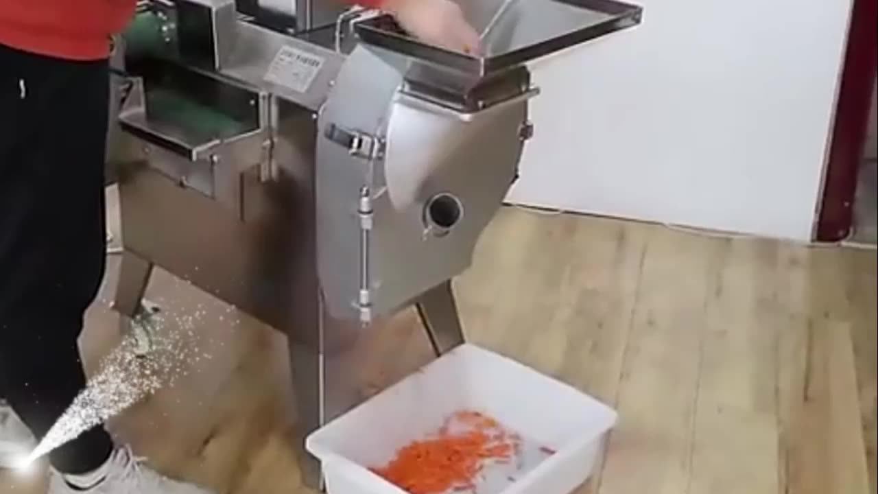 Commercial Industrial Electric Chop Shredder Fruit Dice Slicer Chopper ...
