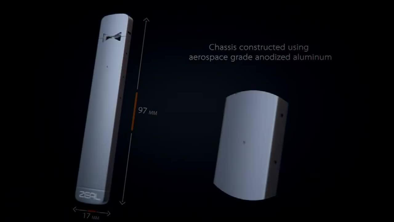 Votech/cks Zeal Ceramic Coil Disposable Vaporizer Pressure Sensor For Electronic Cigarette Vape