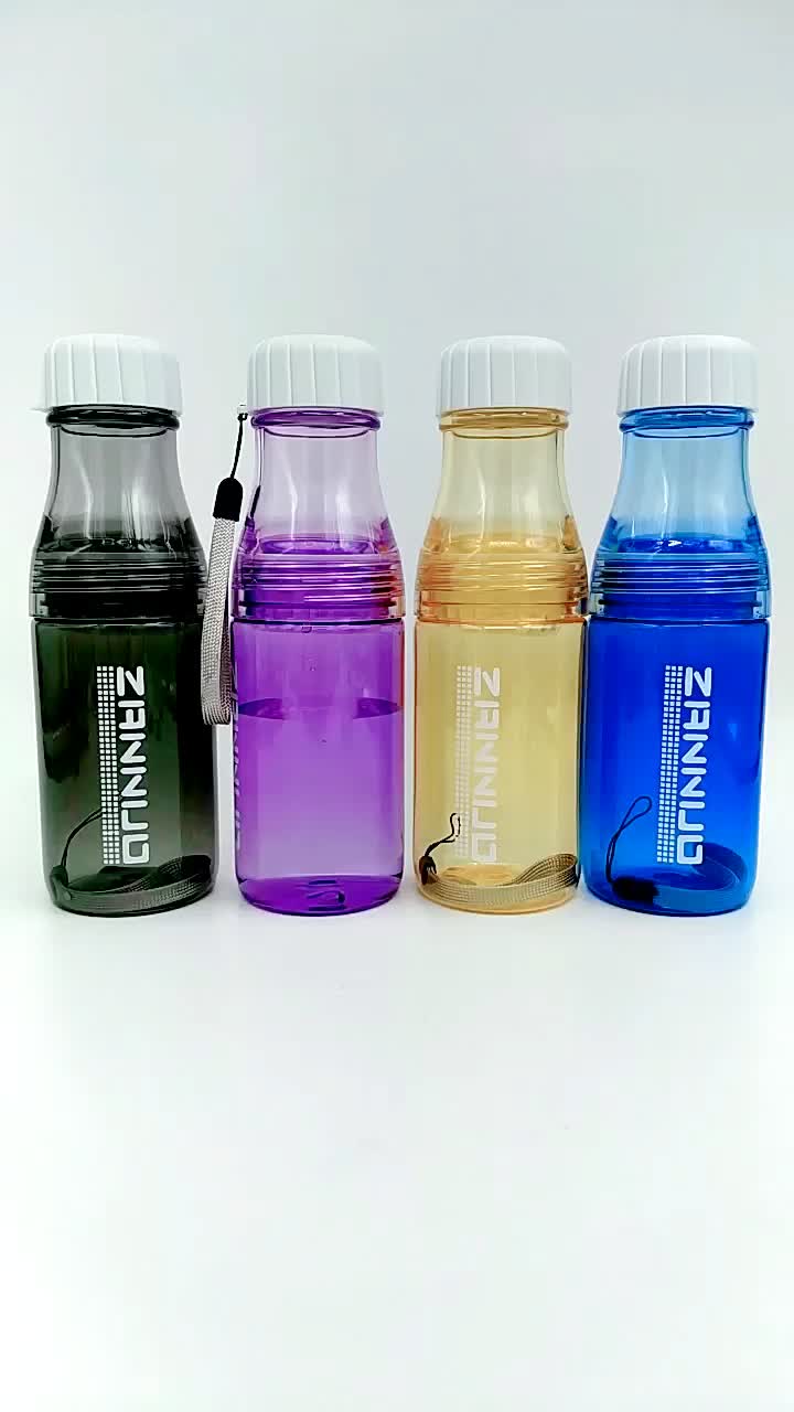 Novelty Design Food Grade 480ml 16.9 Oz Pp Pc Ps Plastic Soda Water