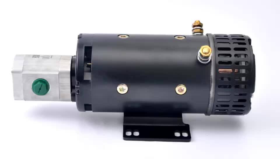 24v 4kw High Torque Dc Electric Motor Zd2973h With Gear Pump Buy 24v