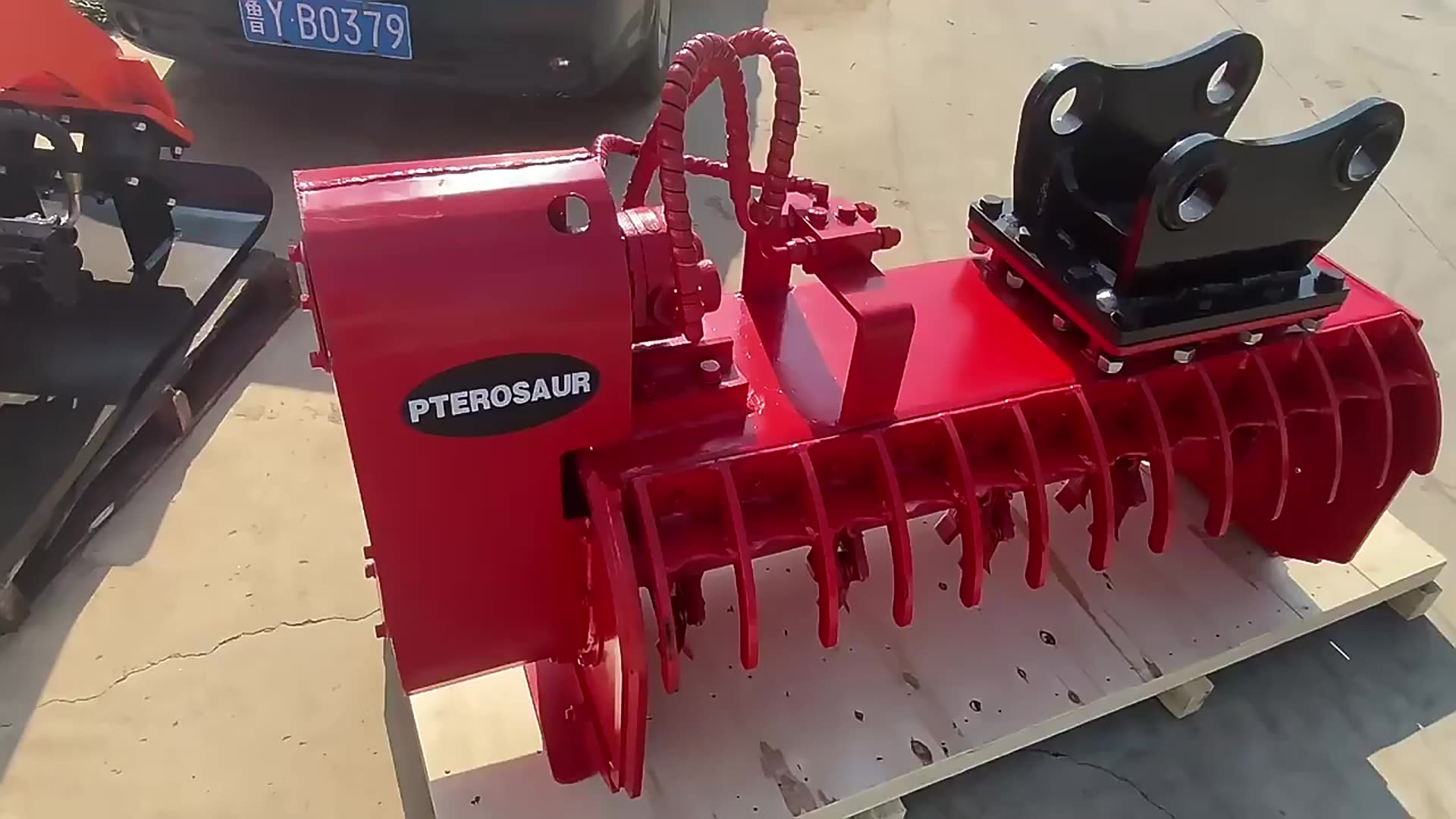 Flail Mower Mulchers Skid Steer Mulcher For Mini Excavator Loader