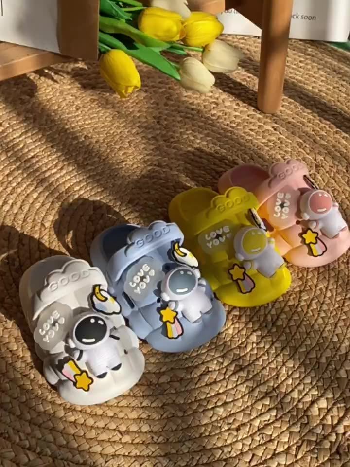 2024 Bubble Shoes for Kids Summer Sandal Waterproof Spaceman