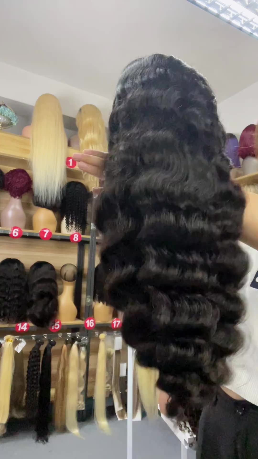 Loose Wave Cheap Good Quality Original Human Hair Wigs With Frontal