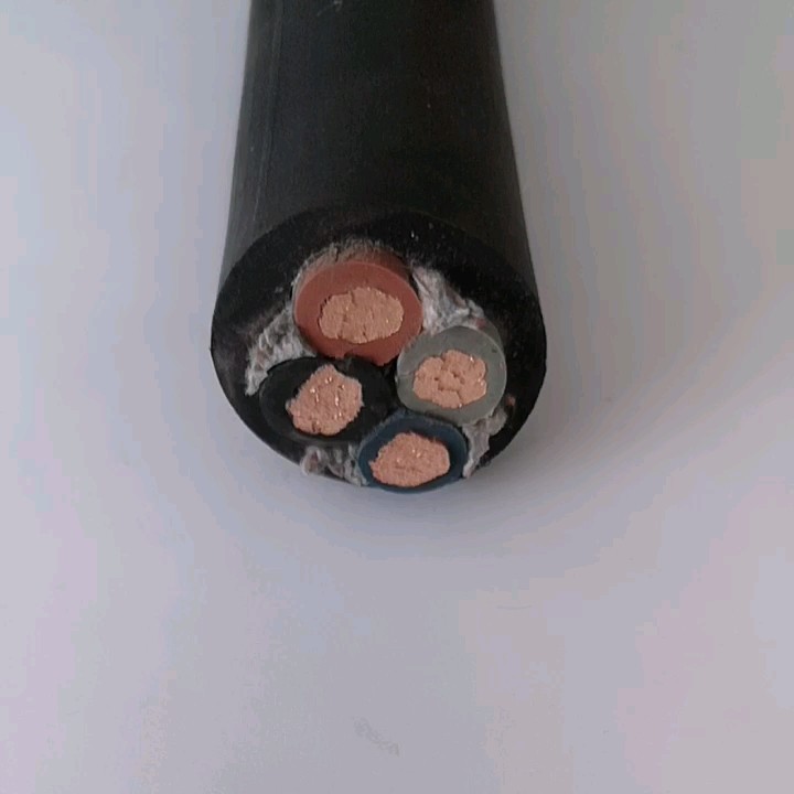 0.6/1KV (1.2kv) 4G25 mm2 Flexible CU/XLPE/PVC RVK Multiflex Cable