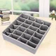 Beige rose red underwear storage box four-piece set socks storage fabric bra storage box 6 grid 7 grid 8 grid 24 grid