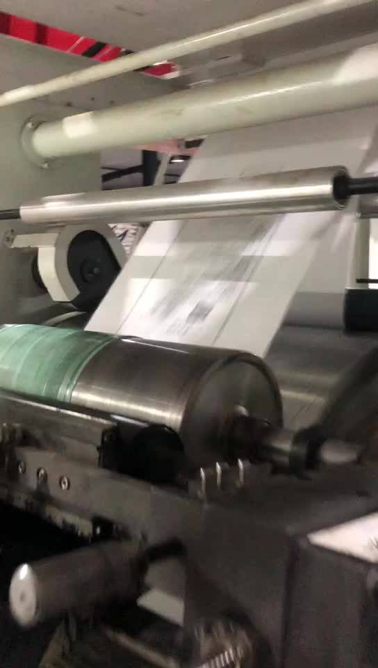 8 Colors Central Drum Flexo Printing Machine High Speed Pe/bopp Film