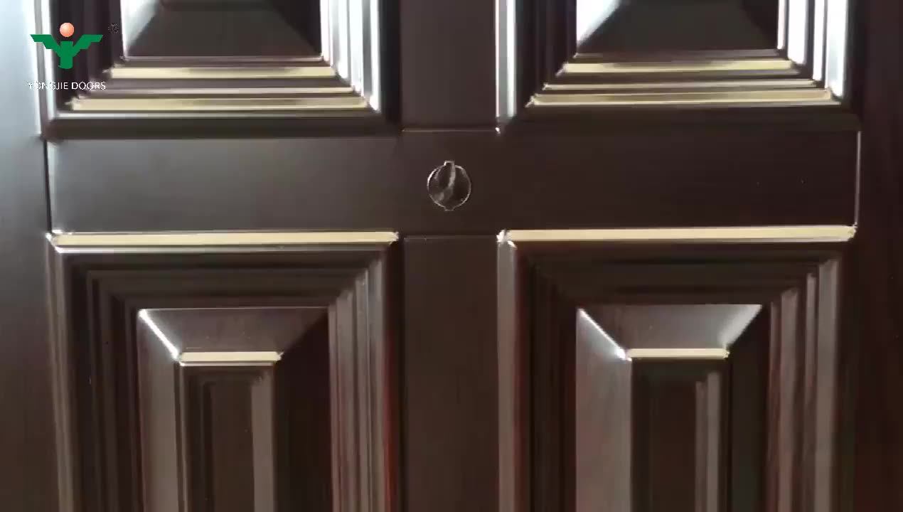 Abyat Cheap Wholesale Residential Main Entrance Steel Security Door