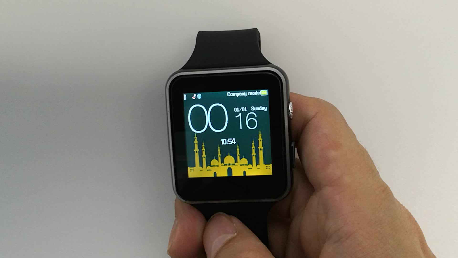 Islamic Muslim Azan Prayer 6 Times Remind Automatic Alarm Smart Watch